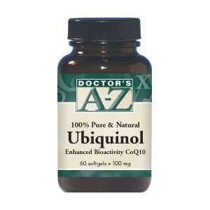   Natural Ubiquinol 100 mg 60 Sgels by Doctors A Z Health & Personal