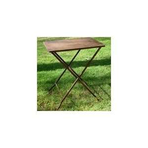  Luxembourg Rectangular Iron Table in Rust