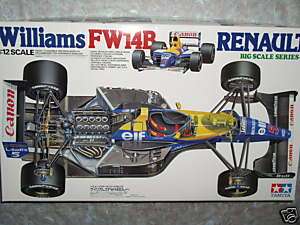 Tamiya 1/12 Williams FW14B Renault F1 Model Car Kit  