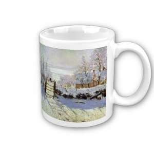  The Magpie By Claude Monet Coffee Cup 
