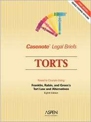 Casenote Legal Briefs, (0735561680), Casenote Legal Briefs, Textbooks 