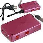 new pink 2 million volts compact firefly stun gun with
