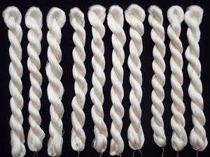 60 / 2   Spun Silk Yarn Weaving / Crocheting  10 Skeins  