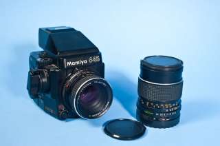 Mamiya 645 Super Medium Format Camera Outfit w/ 80mm, 150mm lens, 120 