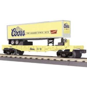  O 27 Flat w/Trailer, Coors Toys & Games