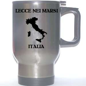  Italy (Italia)   LECCE NEI MARSI Stainless Steel Mug 