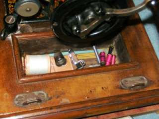 Antique Jones Family C S Sewing Machine  