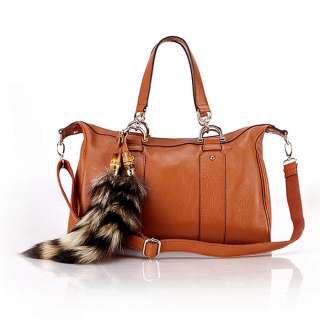   Leather Brown Handbag Shoulder Bag Cross Body Bag Purse Wholesale