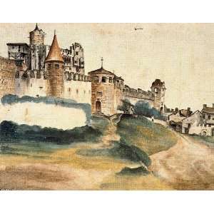   Durer   24 x 18 inches   The Bishops Castle at Trent