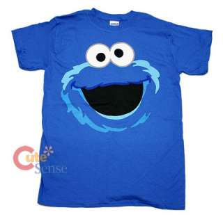 Sesame Street Elmo COOKIE MONSTER Face T Shirts License  
