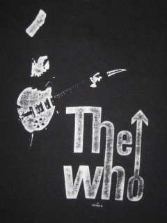 1979 THE WHO VTG CONCERT T SHIRT ORIGINAL 70s TOUR tee  