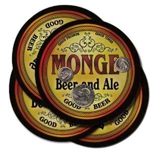  Monge Beer and Ale Coaster Set