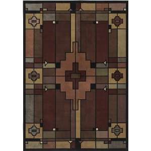   Crowe Collection Terra Cotta Pattern 2 6 X 7 10 Furniture & Decor