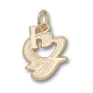 Toronto Blue Jays 10K Gold I Heart T Logo 1/2 