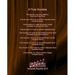 Flute Sonatas (Enlarged Student Facsimile 2012) Craig Bakalian 