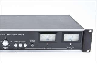 Dbx 162 Vintage Stereo Compressor Limiter  