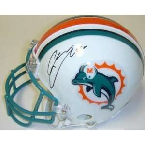  Channing Crowder Miami Dolphins Authentic Mini Helmet 