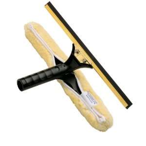   71140 Professional Brass Backflip Window Cleaning Combo Tool, 14 Inch