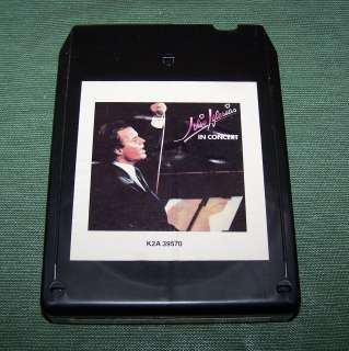 Julio Iglesias In Concert 8 Track Tape TESTED 1983  