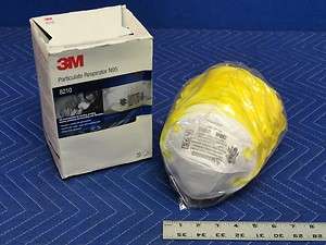 Lot 20 3M 8210 N95 White Disposable Particulate Respirator Masks NEW 