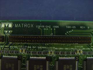 Matrox Millenium PCI VGA Video Card MGA MIL/4BN 790 05  