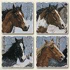 8428    WESTERN RODEO ABSORBENT TUMBLED STONE TRIVET  WOW  