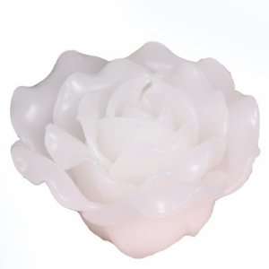 Scented Candle   White Rose; Beautiful Gift; Handmade Floating Candles 