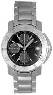   & Mercier Capeland Chronograph Mens Stainless Steel Watch MOA 8502