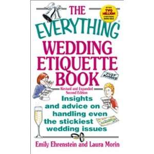  The Everything Wedding Etiquette Book Insights and Advice 
