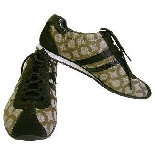     Coach Kathleen Op Art Khaki Chestnut Sneakers