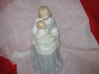 Homco Lady Madonna mother & child figurine 8809 Lovely  
