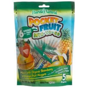 Floridas Natural Pocket Fruit, Mix To Go, Pineapple, Mango, Banana 