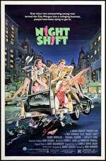 Night Shift 1982 Original U.S. One Sheet Movie Poster  
