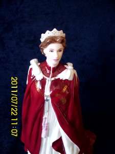 Royal Worcester Queen Elizabeth 80th Birthday Figurine  