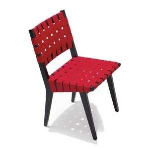  Knoll Risom Side Chair with Webbed Back and Seat