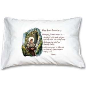 St. Bernadette Prayer Pillowcase
