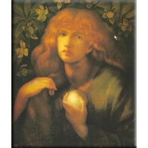   14x16 Streched Canvas Art by Rossetti, Dante Gabriel