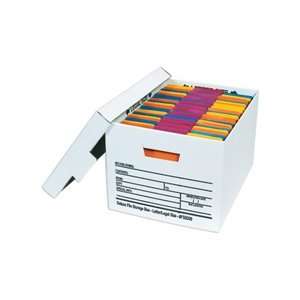    Deluxe Letter/Legal File Storage Box w/Lid