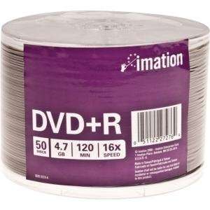, DVD+R 4.7GB 50pk shrinkwrapped (Catalog Category Blank Media / DVD 