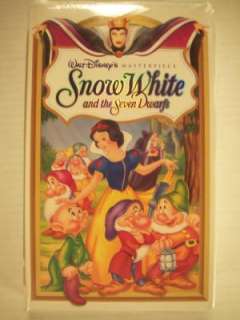 Walt Disney Snow White and the Seven Dwarfs VHS Tape 717951524034 
