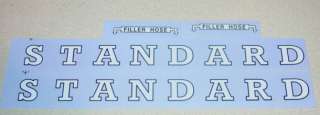 Tonka Standard Oil Tanker Semi Decal Set  