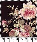   Floral on Black, St Remy de Provence, Robyn Pandolph, RJR 1800s Repro