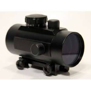  Tactical 40mm red/green dot sight weaver picatinny mount 