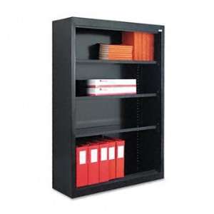  Alera SB625234BL   Steel Bookcase, 4 Shelves, 34 1/2w x 