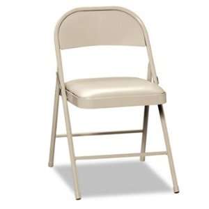  HON FC02LBG   Steel Folding Chairs with Padded Seat, Light 