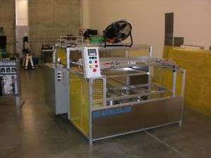 SIBE AUTOMATION VACUUM FORMING MACHINE 24X48 THERMOFORMING 8 ZONE 