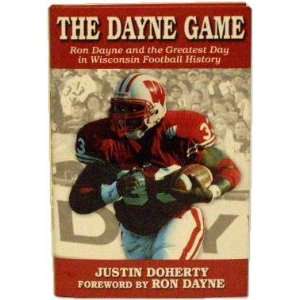  Ron Dayne Autographed Wisconsin Badgers The Dayne Game Book 