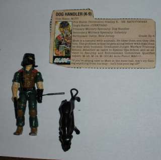1984 Mutt & Junkyard Complete + File Card G.I. Joe  