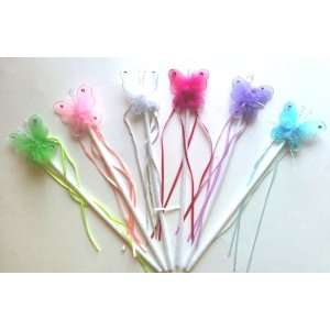  Butterfly Wand (12pcs) Toys & Games