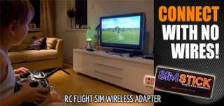 SimStick   Wireless Adapter for RC Simulator Helicopter  